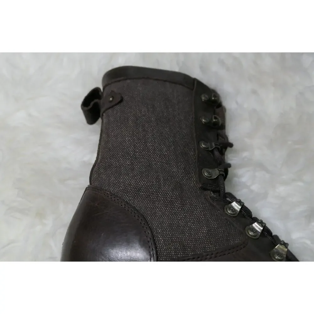 NWT Durango Drifter Womens 8" Coffee Brown Leather Military Size 9 Boots DRD0322 - Picture 12 of 16